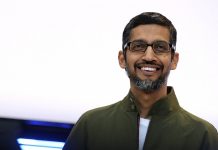 Sundar Pichai : CEO of Alphabet Inc. (Google’s parent company)