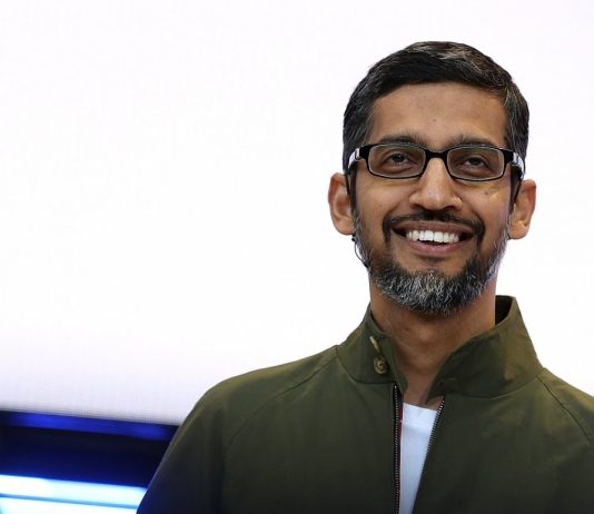 Sundar Pichai : CEO of Alphabet Inc. (Google’s parent company)
